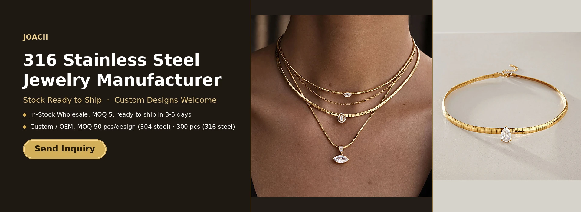 Custom Stainless Steel Jewelry, stainless jewelry supplier, stainless steel wholesale jewelry
