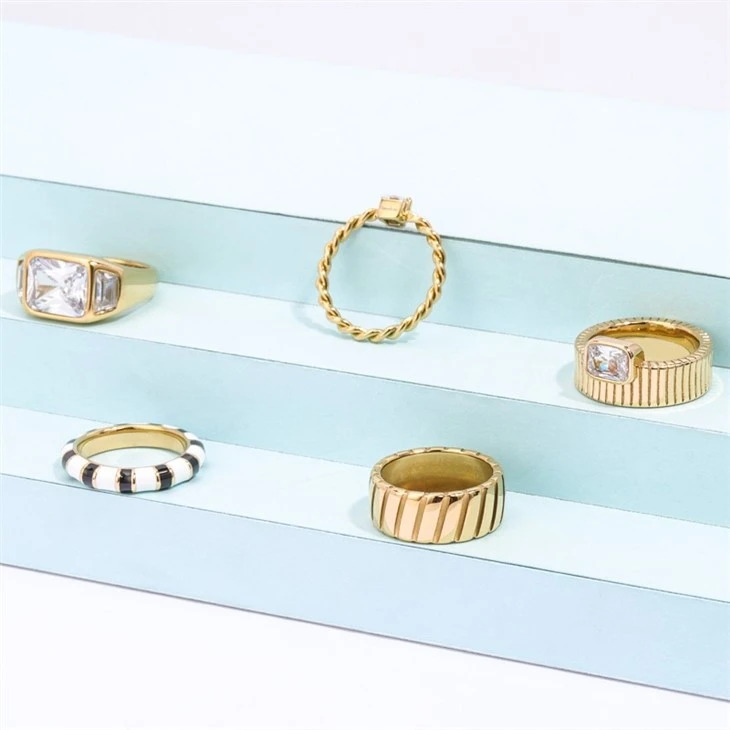 stainless steel gold plated jewelry wholesale