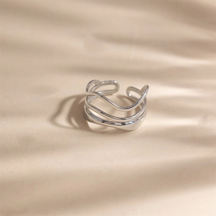 Geometric Layered Ring best