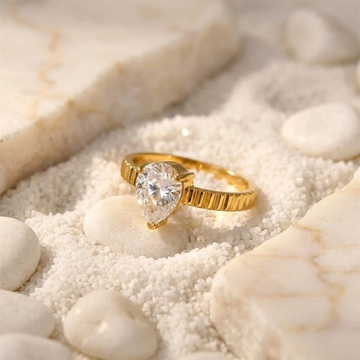 Wide Band Two Stone CZ Ring best